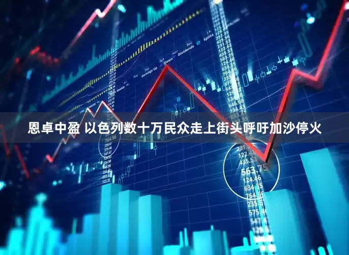 恩卓中盈 以色列数十万民众走上街头呼吁加沙停火